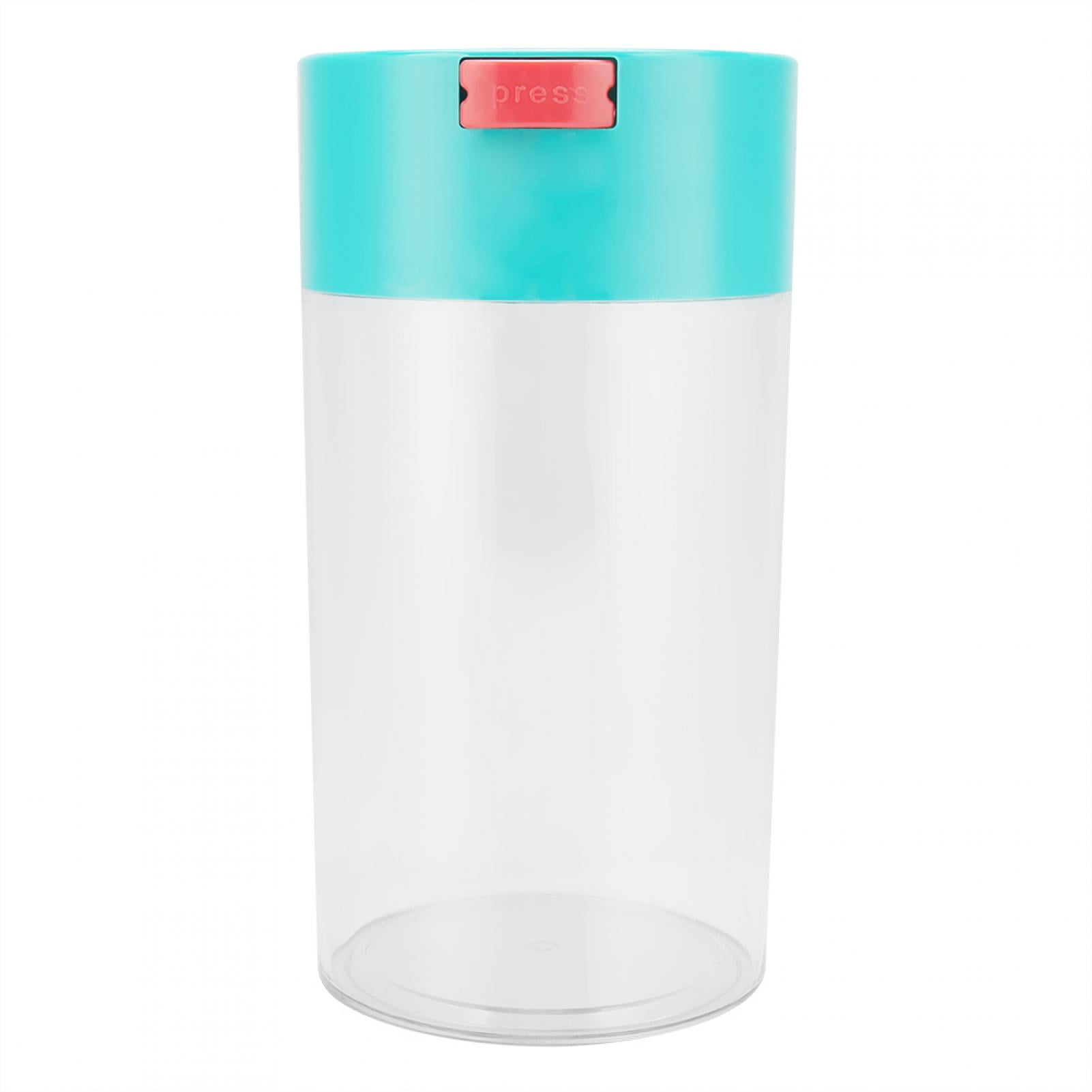Plastic Vacuum Sealed Storage Jar ,Food Container For Coffee Beans, Tea ...