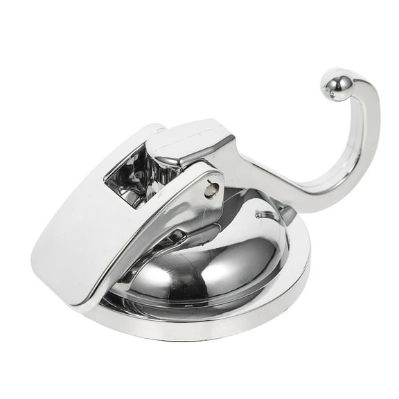 Plastic Vacuum Suction Hook Cup Hanging Cups Double Sided Silver