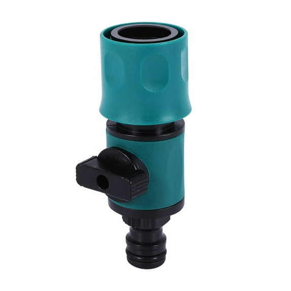 Plastic Valve with Quick Connector Agriculture Garden Watering Prolong Hose Irrigation Pipe Fittings Switch 1 Pc