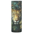 thumbnail image 1 of Plastic Vase 11.8 x 3.9 Inch Vase Transparent Non-Breakable Plastic Ornamental Culture Bottle Storage Jar Modern Family Wedding Decoration Forest Fierce Tiger, 1 of 6
