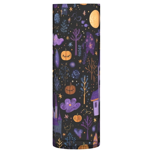 Plastic Vase 11.8 x 3.9 Inch Vase Transparent Non-Breakable Plastic Ornamental Culture Bottle Storage Jar Modern Family Wedding Decoration Halloween Castle Cartoon