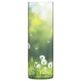 thumbnail image 1 of Plastic Vase 11.8 x 3.9 Inch Vase Transparent Non-Breakable Plastic Ornamental Culture Bottle Storage Jar Modern Family Wedding Decoration A Lawn Dandelion, 1 of 6