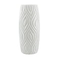 thumbnail image 1 of Plastic Vase for Centerpiece, Unbreakable Decorative Vase for Home Decor, Modern Design for Fresh or Artificial Flowers, Living Room Bedroom Table Décor, 1 of 7