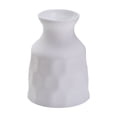 thumbnail image 1 of Plastic Vase White Short Neck Nordic Style Home Decor Wedding Event Decoration Simple Elegant Vase, 1 of 7