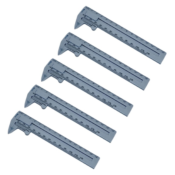 Plastic Vernier Caliper 0-150mm 0-180mm Measuring Instrument Double Scale Micrometer for Jewelry Diameter Measurement