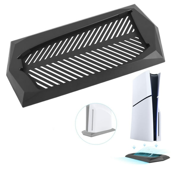 Plastic Vertical Holder for PS5 SLIM, Hole Design Cooling Stand, Save Space, Support Base Stand