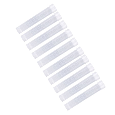 Plastic Vial, Lab Tube, 10pcs Plastic Vial Screw Low Temperature For Home