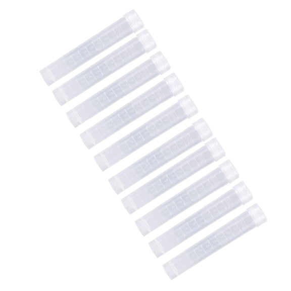 Plastic Vial, Lab Tube, 10pcs Plastic Vial Screw Low Temperature For Home