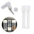 thumbnail image 1 of Plastic Vials with Caps, Mini Plastic Bottles, Plastic Tubes, Plastic Sample Small Bottles, 1Pcs Clear Storage Case, Storage Container for Lab, Small Items Storage Container, 1 of 8