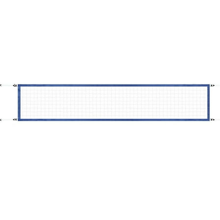 Plastic Volleyball Net Portable Pool Volleyball Net Set Blue Plastic Water Volleyball Kit with Adjustable Tension System Blue Single Piece JASKFLY