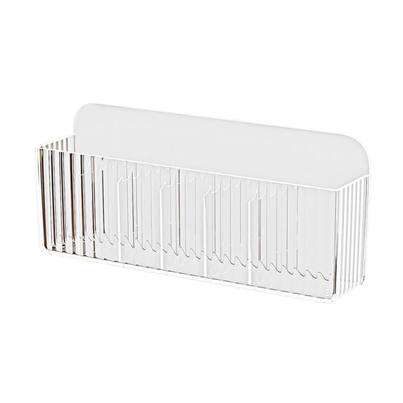 Plastic Wall Mount Organizer,Adhesive Cabinet Door Storage Bins ...