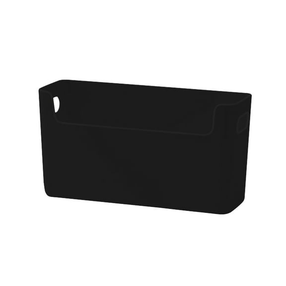 Plastic Wall Mount Storage Box - 2-Pack, Adhesive Design & Multifunctional - Space-Saving Organizer for Dorms/Kitchens