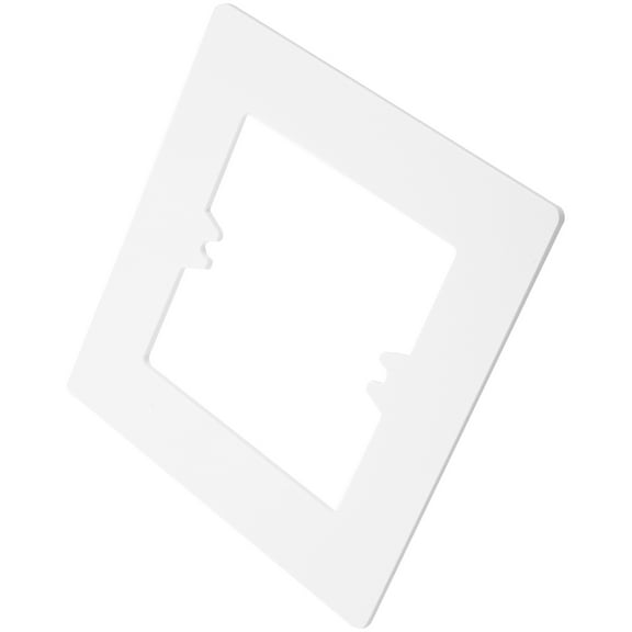 Plastic Wall Plate Decrative Panels Hole Cover Light Plates Decorative Outlet Visor Ceramic Tile White