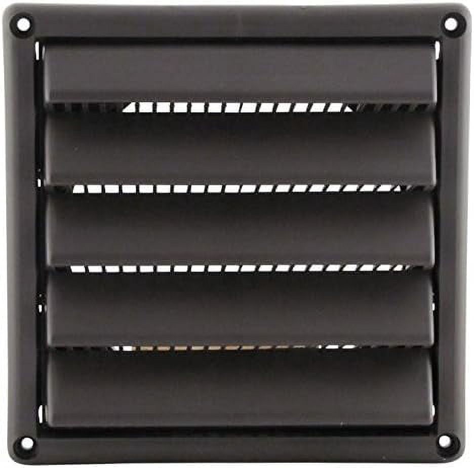 Plastic Wall Vent with Fixed Louvers Air Intake or Exhaust