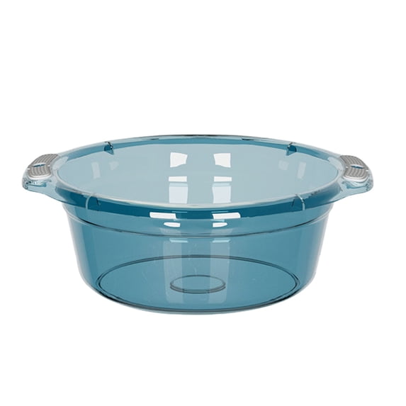 Plastic Wash Basin Dish Basin with Handles Kitchen Dish Wash Basin Portable Dish Tub for Household Bathroom Kitchen