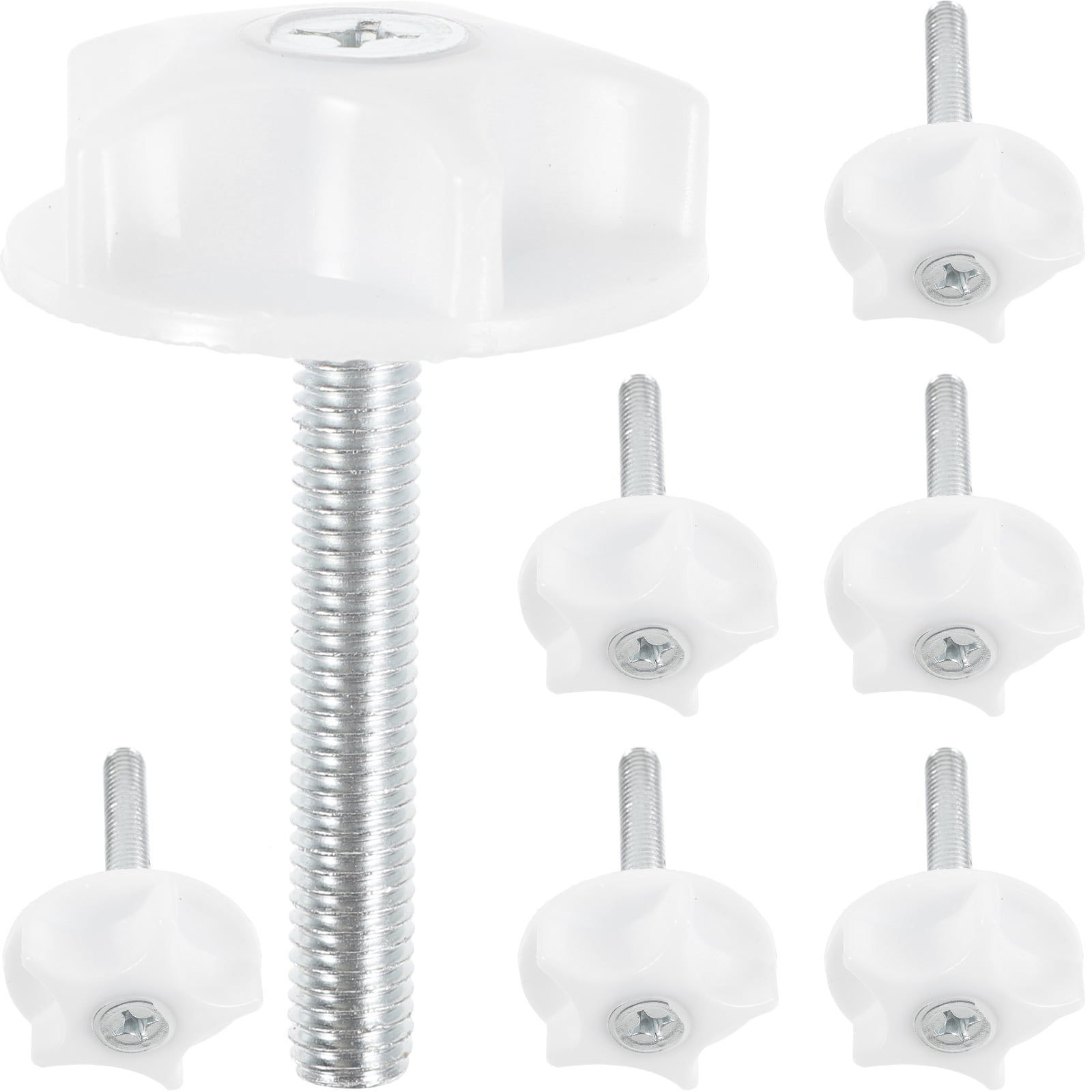 Plastic Washers Fixing Bolts Headboard Screws for Divan Beds Furniture Accessory Bottom Plate 6