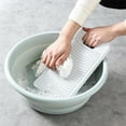 thumbnail image 1 of Plastic Washing Board Hand Washing Clothes Stand Portable, Home Washing Board, Modern Minimalist, Easy Hand Wash, Laundry Room, Travel Washing, Small Appliance, Lightweight Plastic, 1 of 9