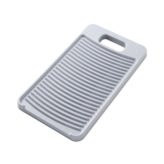 Plastic Washing Board Household,Reusable Small Washing Board for Hand Washing Clothes Convenient Laundry Washboard High Friction for Easy Cleaning of Underwear Socks Towels and Clothing,Grey