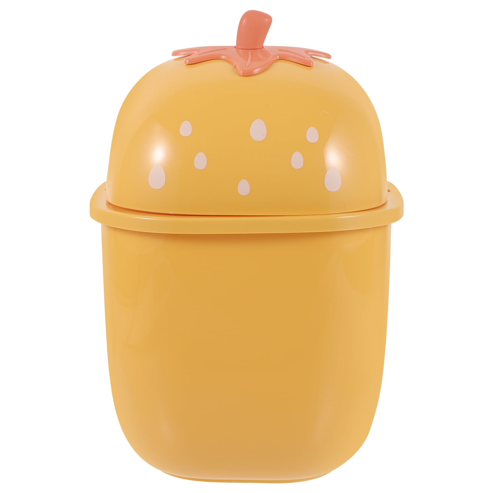 Plastic Wastebasket Trash Can Desktop Waste Garbage Bin Office Tabletop Trash Can