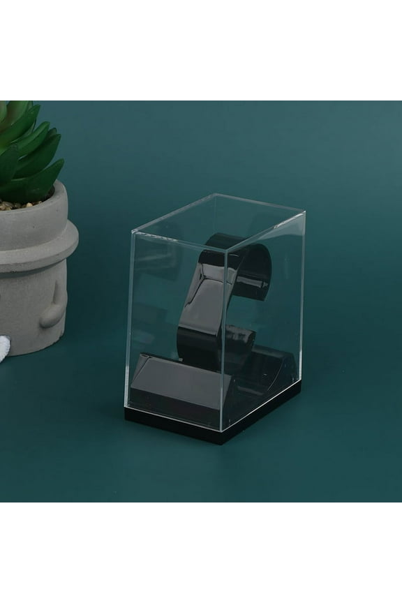 Plastic Watch Display Storage Holder Transparent Case Smart Watch Protective Box