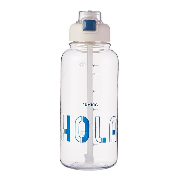 Plastic Water Bottle Sports Reusable Bottle with Leak-Proof Lid, Portable Water Jug 28oz for Gym Fitness Outdoor Schools Adults, Dishwasher Safe BPA Free Reusable Water Bottle