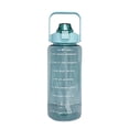 Plastic Water Bottle with Straw, Water Bottle Half Gallon, Motivational ...