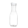 thumbnail image 1 of Plastic Water Carafe with Flip Lid, Durable Clear Pitcher for Juices, Iced Tea, Cold Brew & Beverages, Leak-proof Airtight Container for Easy Storage, 1 of 6