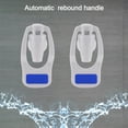 thumbnail image 1 of Plastic Water Cooler Faucet Push Type Handle fit Drink Water Dispenser Tap Spigot Replacement Blue, 1 of 7