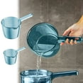 thumbnail image 1 of Plastic Water Dipper Scoop with Handle, Lightweight Easy-Pour Water Ladle for Kitchen, Bath Shampoo Rinsing, Cleaning and Watering Plants, 1 of 6