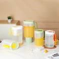 thumbnail image 1 of Plastic Water Pitcher with Lid, 85oz BPA-Free Iced Tea Pitcher for Fridge, Cold Brew Juice Jug, Look Drink Dispensers for Parties, Hot & Cold Milk Container for Home Kitchen Restaurant by PALIFEUR, 1 of 8
