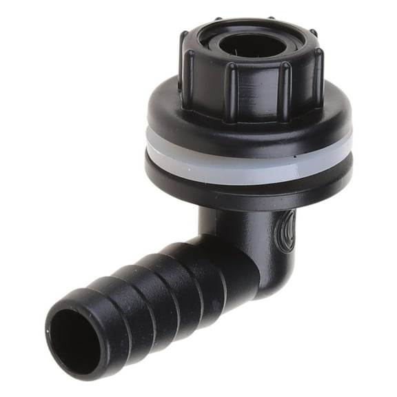 Plastic Water for Connector Elbow Adapter Fitting Pipe Fittings Quick Connectors for Rain Barrels Tubs Pools