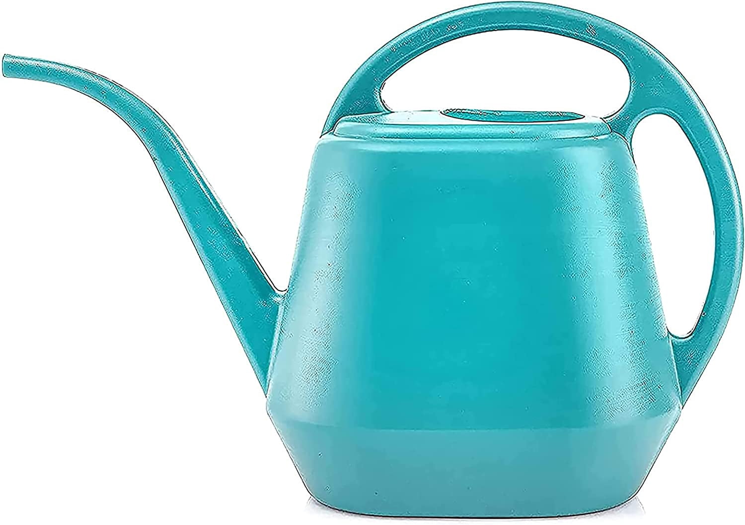 Plastic Watering Can, Bright Blue, 1-Gallon