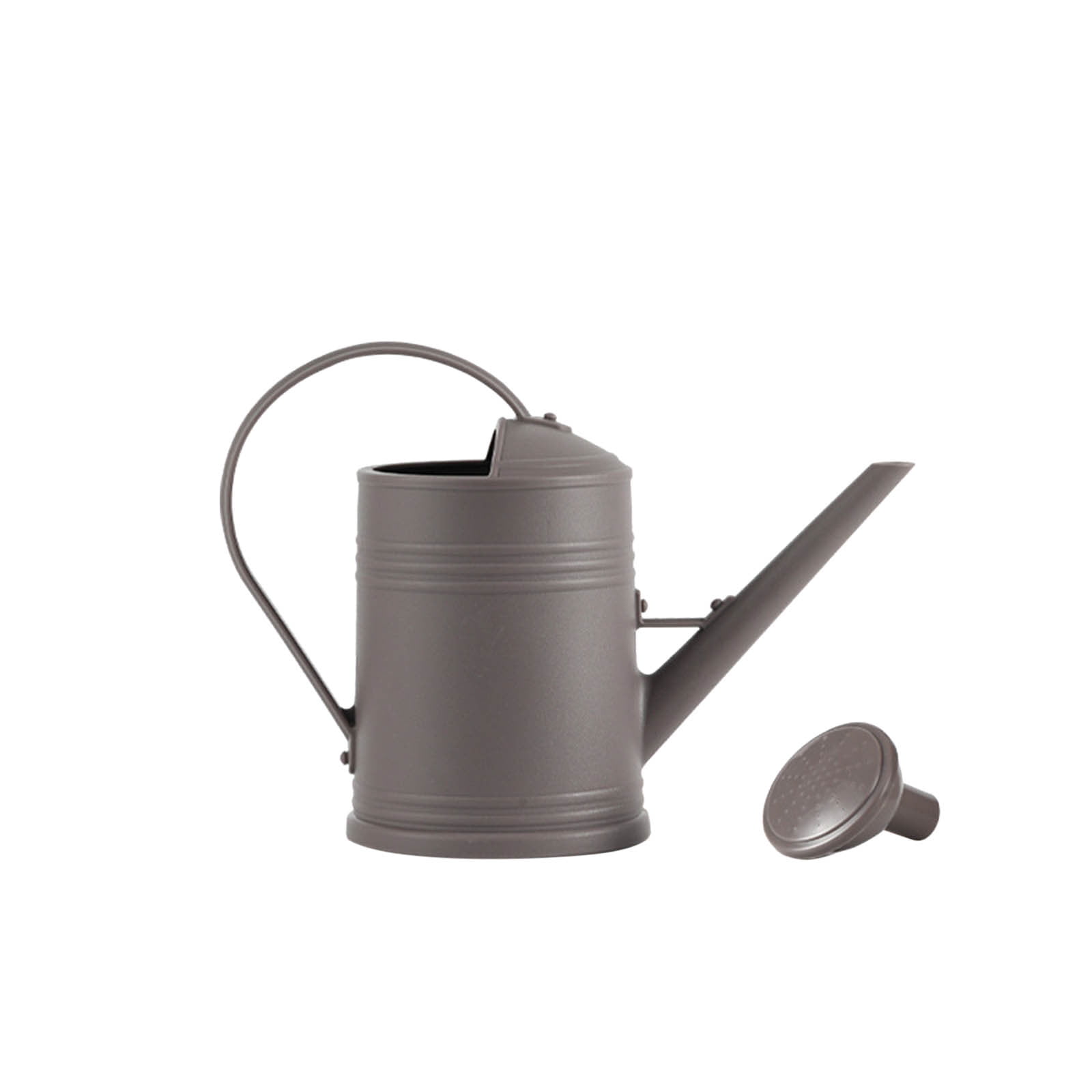 Plastic Watering can with Long Spout Garden Watering can for Indoor and Outdoor Plants Garden Tool，Grey