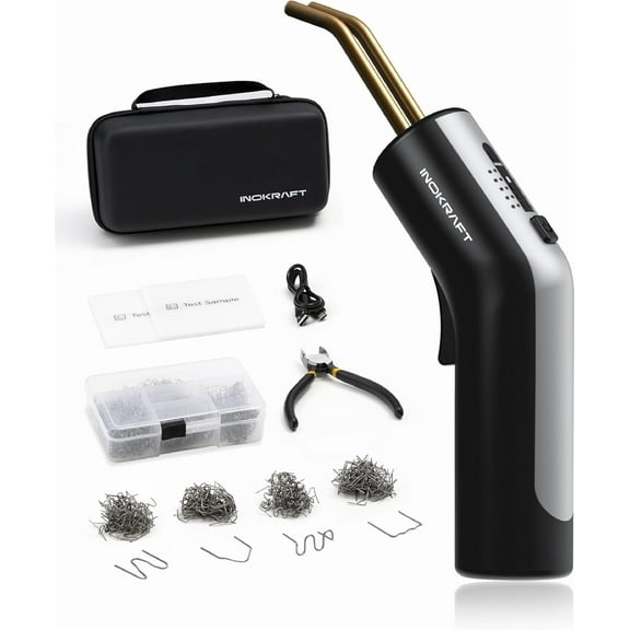 InoKraft Cordless Plastic Welder Kit with 9 Pieces and Accessories
