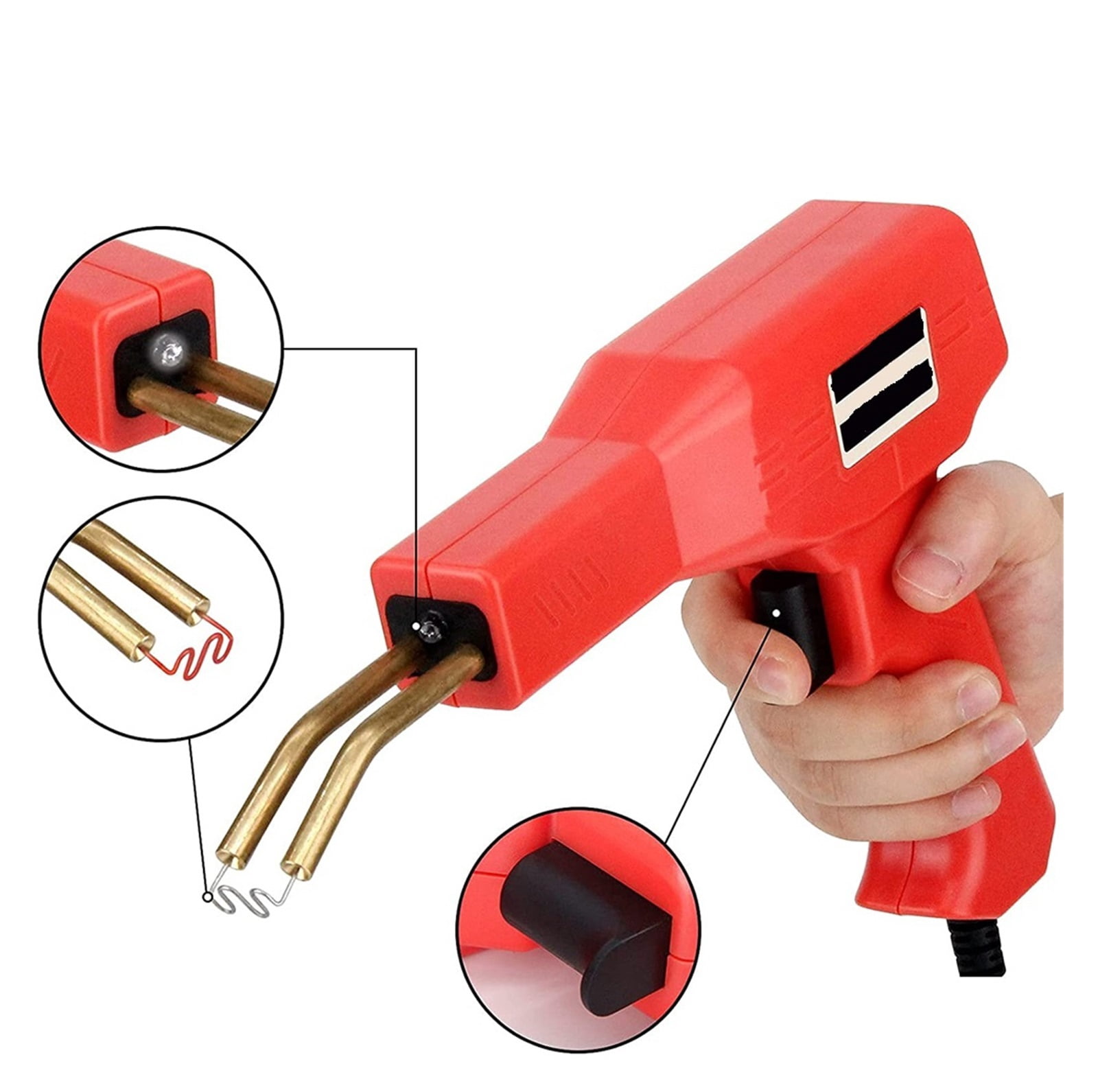 Plastic Welder Gun Hot Stapler Welding Machine Soldering Iron for Plastic Staple PVC Repairing Car