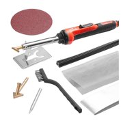 Plastic Welder Kit 60W/100W - 3 Tips & 20 Rods - Auto Repair, Kayak, Bumper Welding - Fast Heating - Professional Plastic Repair Tool