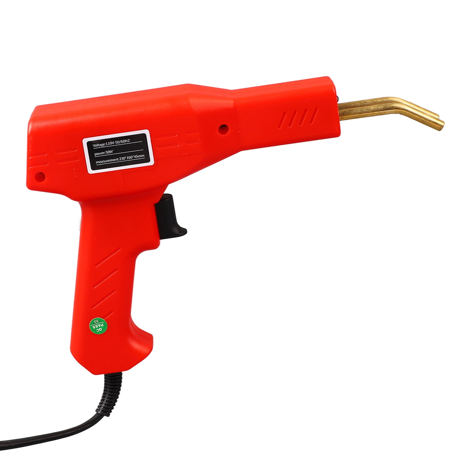 Plastic Welding Kit, Repairing Plastic Welder Kit US Plug 110V Easy Operation Strengthening Anti