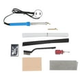 Plastic Welding Repair Kit White Black Plastic Rods Stainless Steel