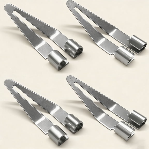 Plastic Welding Tips for Welder Gun, Stainless Steel Tips with 45 Elbow and Smoothing Head for Plastics Welding