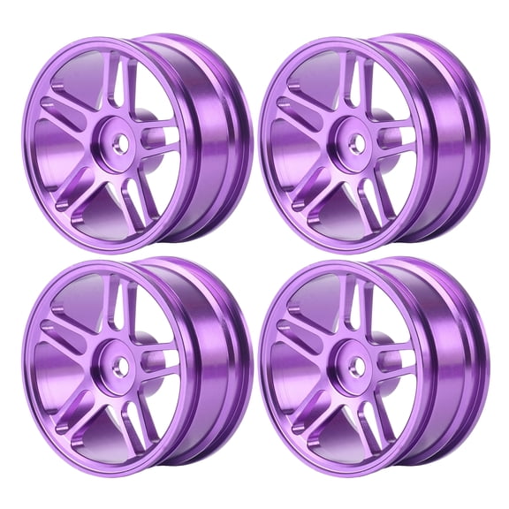Plastic Wheel Hubs General Fit Plastic Wheel Rims 4pcs for Drift Cars 1/10 Scale Offering Superior Wear Resistance