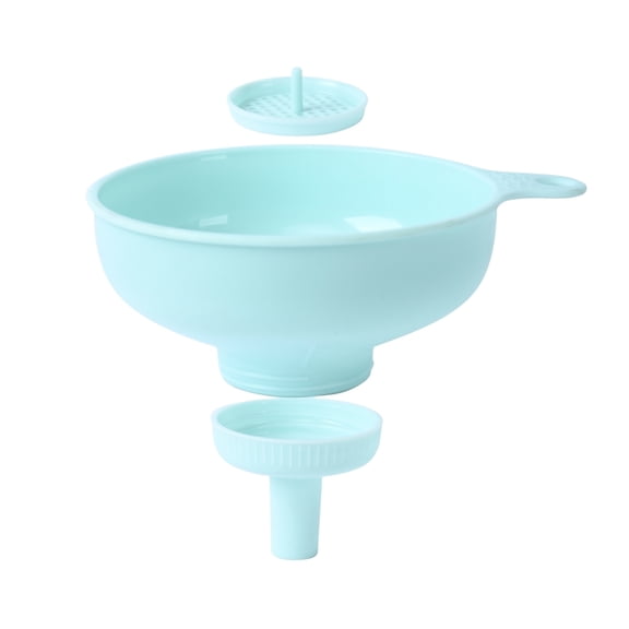 Plastic Wide Mouth Narrow Mouth Funnel,Multifunctional Oil Wine Jam Funnel