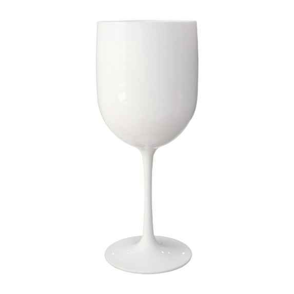Plastic Wine Glass White Plastic Champagne Glass Plastic Goblet Gift Wine Glass