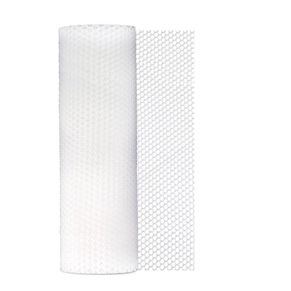 SKYPRO Plastic Wire Mesh Fence, 15.7in x 9.8ft,Hole 3mm, White Plastic Chicken Wire Fencing for Dogs, Rabbits & Poultry