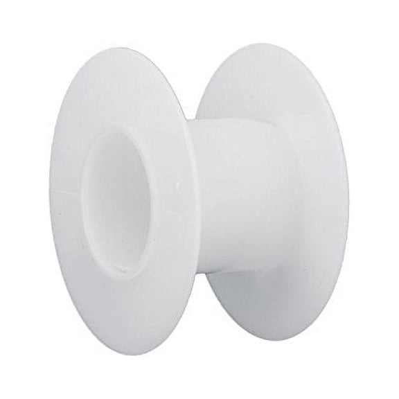 Plastic Wire Spools and Chain Spools, Empty Plastic Wire Spools Bobbins Craft Spools for Embroidery Thread, Yarn, Ribbon, Crafts and Sewing (Pack of 10)