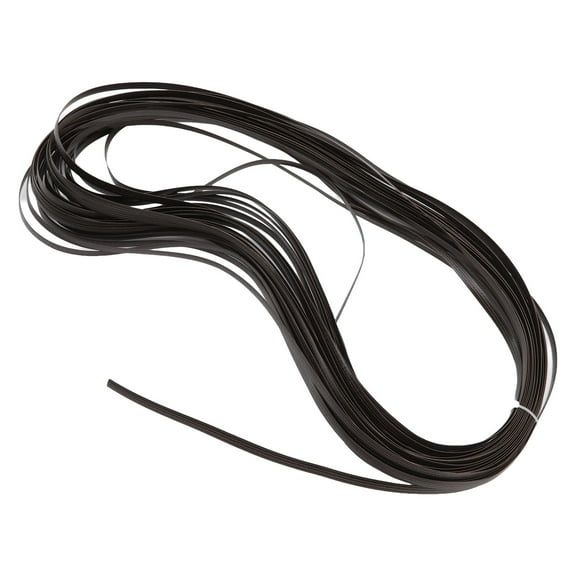 Plastic Woven Rattan Repair Material,Plastic Rattan Wicker,Wicker Repair Kit Plastic Patio Chair Table Sofa Synthetic Rattan Material for Outdoor Garden Patio Furniture[dark brown]