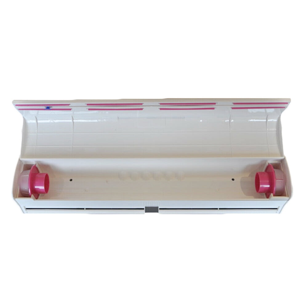 Plastic Wrap Dispenser Holder Cutter Food Wrap Kitchen Food Plastic
