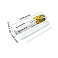 thumbnail image 1 of Plastic Wrap Food Cling Wrap with Slide Cutter 13.4 inch Clear Cling Film Roll BPA Free Food Service Wrap Microwave Safe Quick Cut Kitchen Wrap Plastic Film, 1 of 2