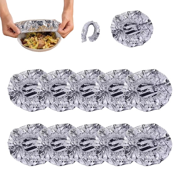 Plastic Wrap Stretchable Food Covers Flexible Lids for Bowls Plates Pots Containers Heat Retaining Freshness Preserver for Kitchen Parties Meal Prep