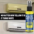 thumbnail image 1 of Plastic Yellowing Remover Spray, Restoring Solution, Fast-Acting, Long-Lasting, Gentle Formula, For Car Interiors Appliances Electronics, 100ml, 1 of 8