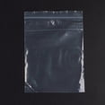 thumbnail image 1 of Plastic Zip Lock Bags Resealable Packaging Bags Top Seal Self Seal bag Rectangle White 17x12cm Unilateral Thickness: 2.1 Mil(0.055mm) 100pcs/bag 1bag, 1 of 2